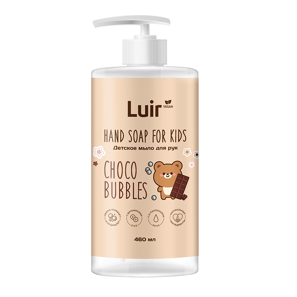Luir Choco bubbles Мыло детское для рук, 460 мл